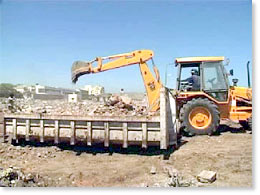 Demolished Dedeer Nagar in Chennai.