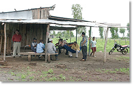 El hogar de Jaime Geovanny y su familia.