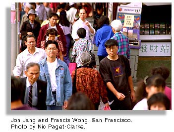Jon Jang and Francis Wong. Photo by Nic Paget-Clarke
