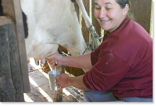 Ivani Kovalek, a farmer and FETRAF union member