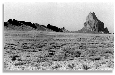 Shiprock, Navajo Nation. Photo by Nic Paget-Clarke.