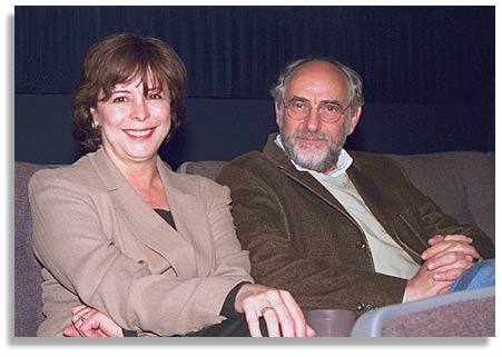 Screenwriter Paz Alicia Garciadiego and film director Arturo Ripstein. Photo by Nic Paget-Clarke.