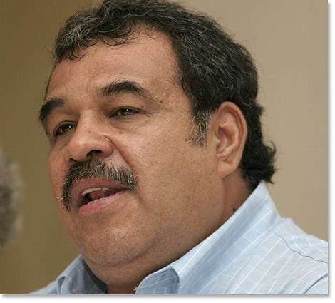 Alberto Gomez, president of the Mexican farmers organization UNORCA.