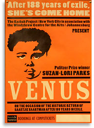 "Venus" by Suzan-Lori Parks 