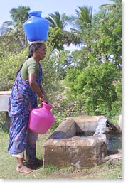 Collecting water