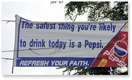 Pepsi banner