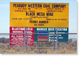Peabody Western Coal Company's Black Mesa Mine