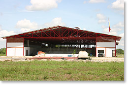 A new warehouse under construction.