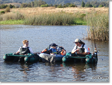 The Joy of Float Tube Fishing With Kids by Paul Rockwell / In Motion  Magazine