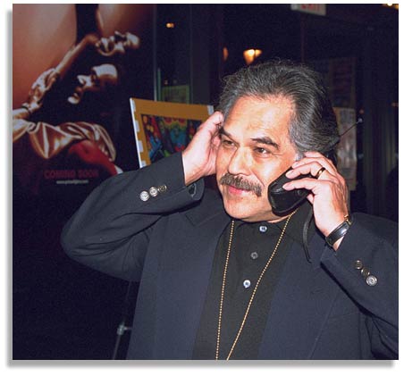 Luis Valdez at the 2000 San Diego Latino Film Festival. Founder of El Teatro Campesino, Luis Valdez is a playwright and film director. Photo by Nic Paget-Clarke.