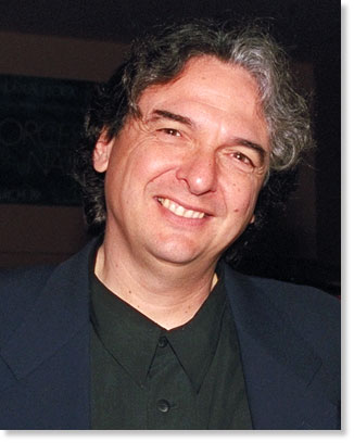 Gregory Nava, director of the films "El Norte," "La Familia," and "Selena" at the 1999 San Diego Latino Film Festival. Photo by Nic Paget-Clarke.