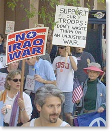 San Diego protest (3-23-2003)