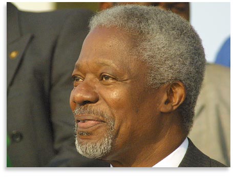 United Nations Secretary-General Kofi Annan