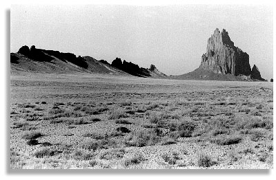 Shiprock, Navajo Nation. Photo by Nic Paget-Clarke.
