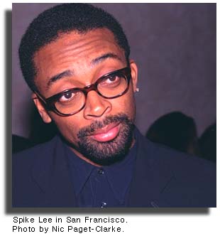 Spike Lee. Photo by Nic Paget-Clarke.