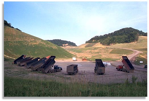 Strip mine in eastern Kentucky. Photo by Nic Paget-Clarke.